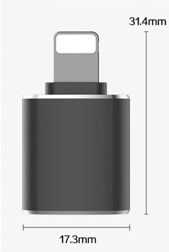 Lightning til USB 3.0-adapter til Apple iPhone iPad