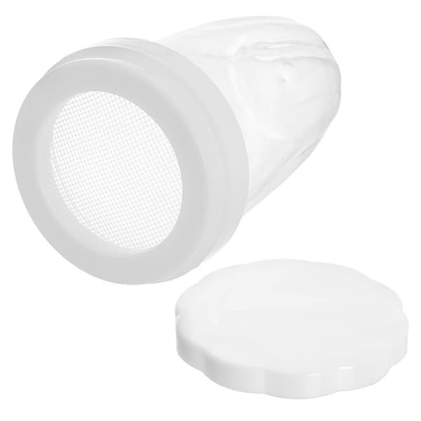 Beholder med si til pudersukker og kanel 250 ml