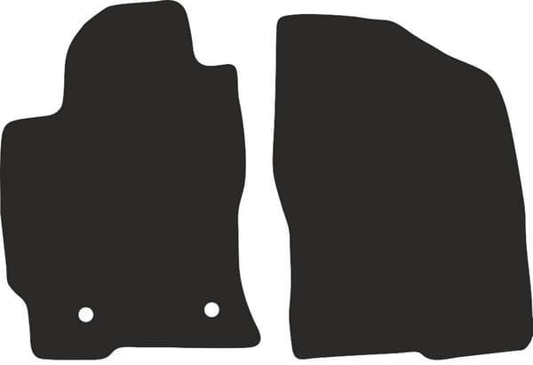 främre polyamid PREMIUM: Toyota Prius II hatchback 2003-2010
