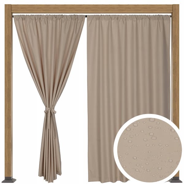 Terassiverho T 155x170 vaalea beige