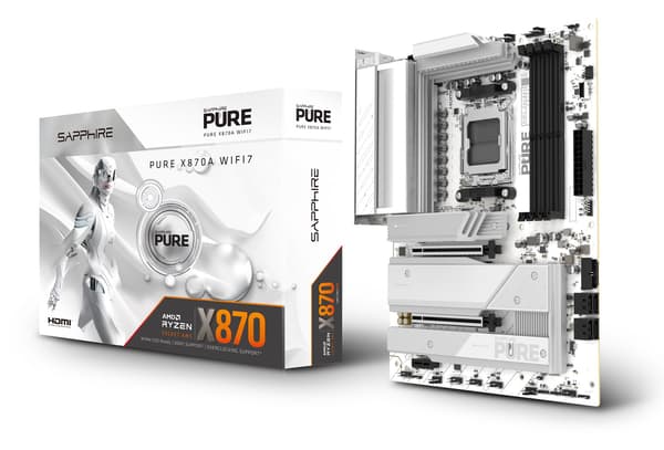 SAPPHIRE PURE X870A WIFI 7 moderkort