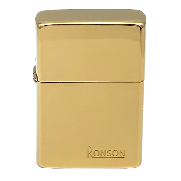 RONSON GULD POLSERAD Bensin Tändare