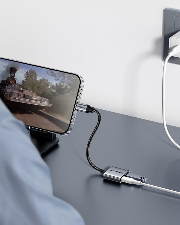INNOSTYLE USB-C USB OTG USB-A ADAPTER PENDRIVE KABEL OPLADNING