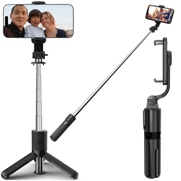 TECH-PROTECT L02S BLUETOOTH-SELFIEKEPPUKOLJEMA MUSTA