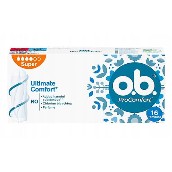 OB ProComfort Super -tamponit 16 kpl