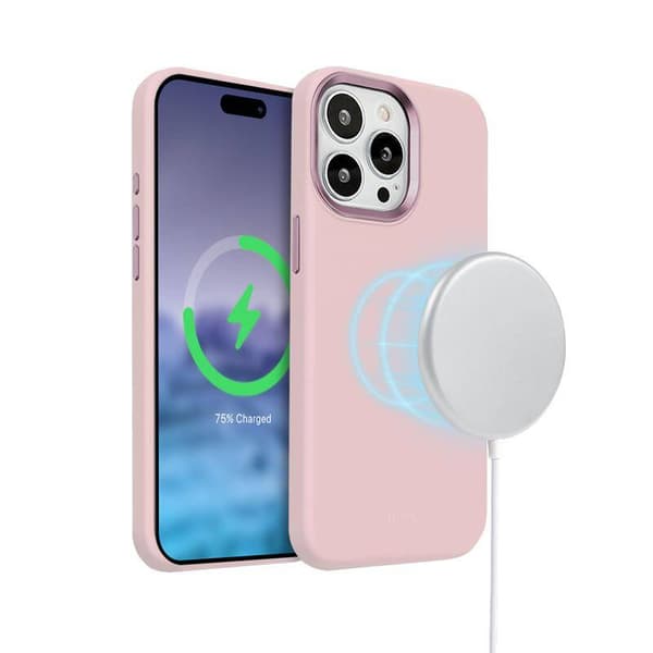 ETUI TIL APPLE IPHONE 12 PRO MAX SILIKONE PINK HÅRD HOLDBAR STÆRK