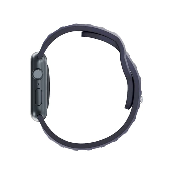 42/44/45/46/49 mm Grå (stor) - 3mk Silikone Urrem til Apple