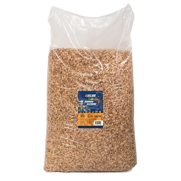 Røgflis af bøg og el klasse 04 15 kg