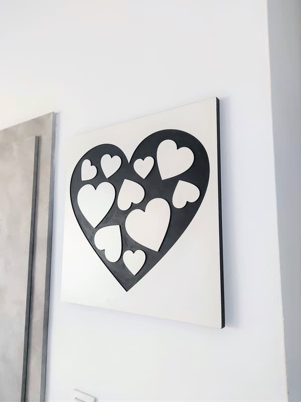 Iso sydän seinälle - TraffiHeart Premium