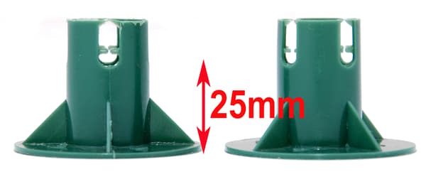 Afstandsholder til armering 25mm B1 100 stk.