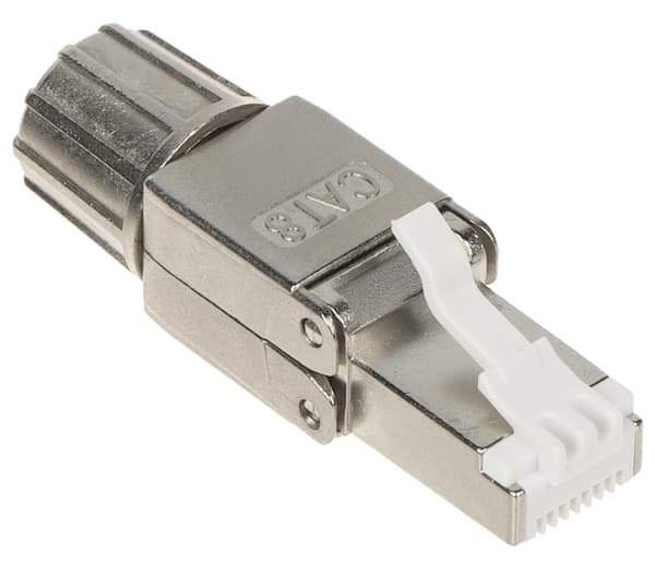 AFSKÆRMET MODULÆRT STIK RJ45/FTP8-HAND