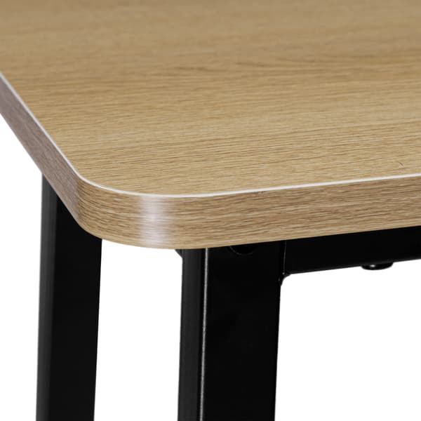 Kent Modern Oak industriel skammel