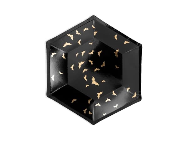 Buss- eller godis-tallrikar 20 cm 6 st.