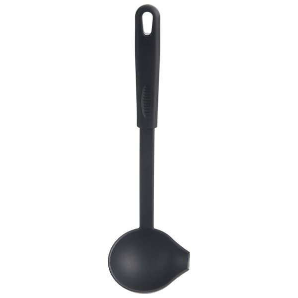 Sort ske BLACKLINE 60 ml, 29 cm