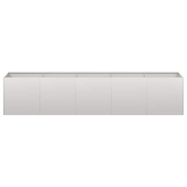 vidaXL urtepotte 200x40x40 cm rustfrit stål