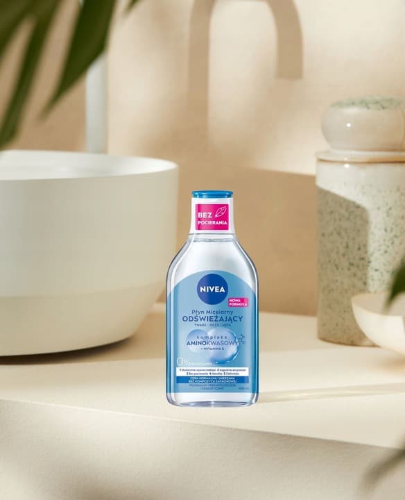 NIVEA Plejefluid micellar normal og blandet hud 400 ml
