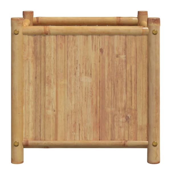 vidaXL Blomkruka, 50x50x50 cm, Bambu