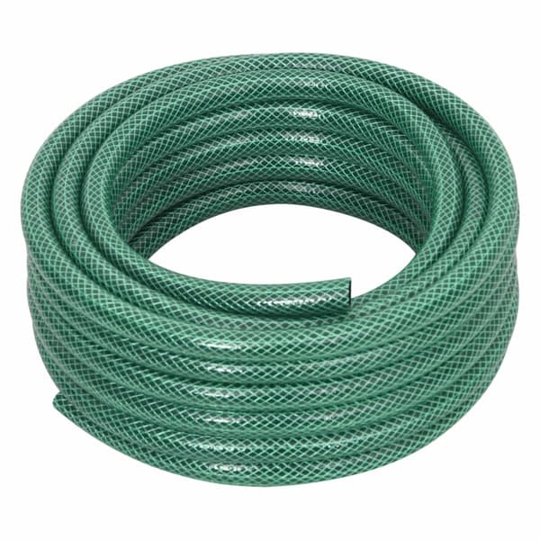 vidaXL Trädgårdsslang, Grön, 0,5", 50 m, PVC
