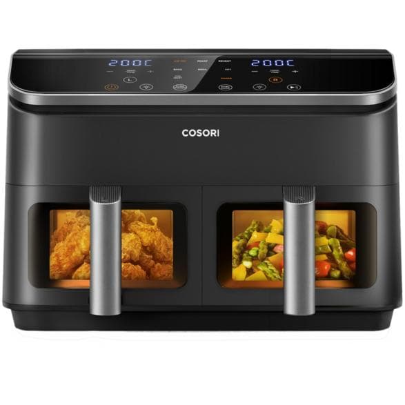Airfryer COSORI Dobbeltkurv Sort
