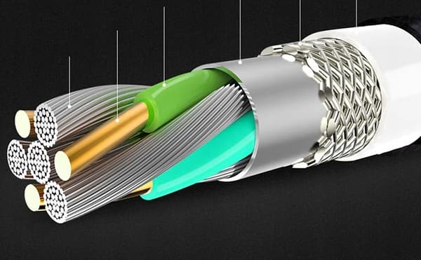 Kabel Oplader Ledning Strong FLEX Micro USB Hurtig Opladning QC 3.0 3A 2M