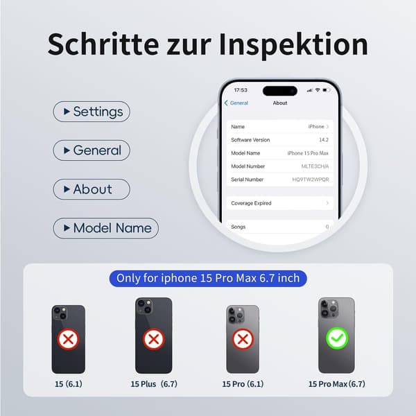 FODRAL TILL APPLE IPHONE 15 PRO MAX GRÖNT MED FAST BAKSIDA A3106