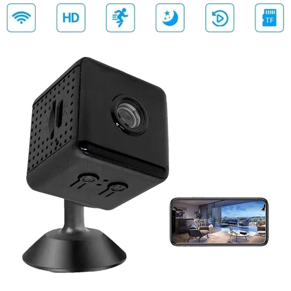 Liten kamera WiFi video batteri IP SMARTmini spionkamera HD micro SD