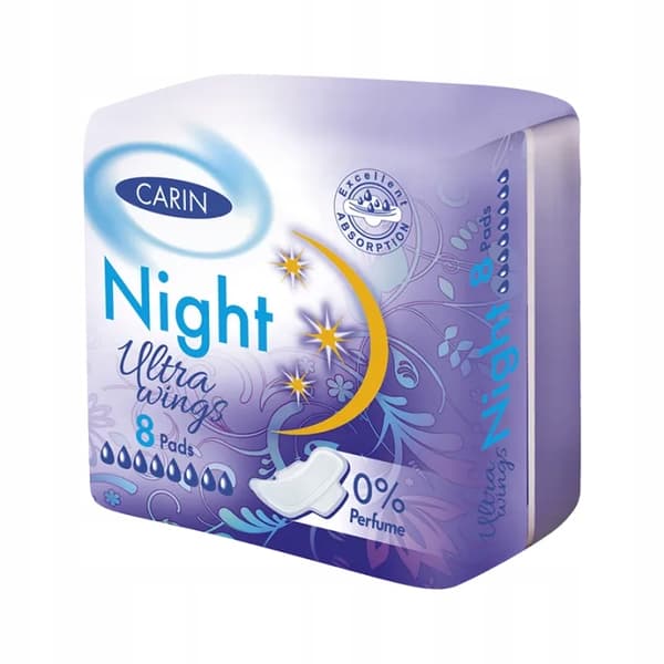 Nattbindor CARIN ULTRA NIGHT 8 st