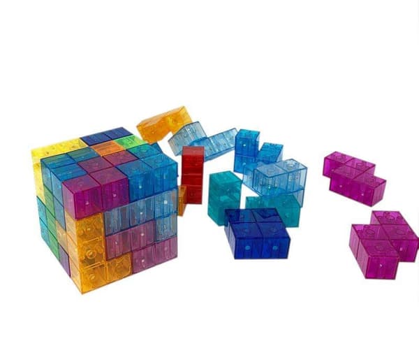 STORE Magiske Magnetiske Terninger 34 stk.