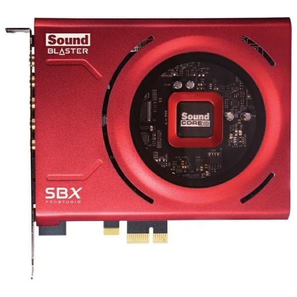Creative Sound Blaster Z SE PCI-e lydkort rødt