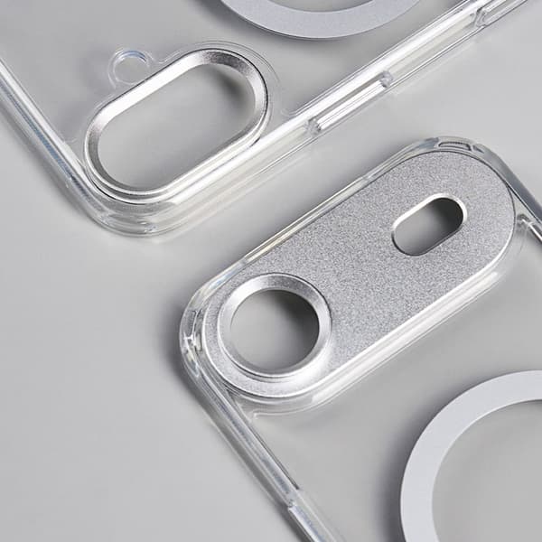 Moshi iGlaze MagSafe - iPhone 17 Pro Max -kotelo (Luna Silver)