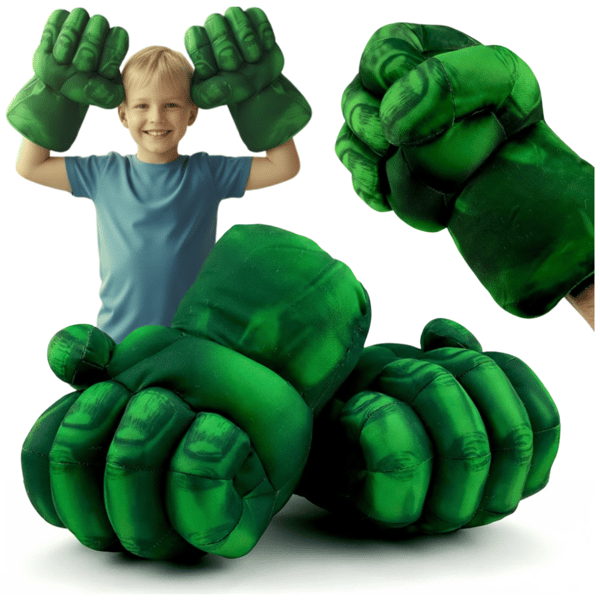 Handskar döljer mutanta nävar jättar XXL händer mjuk Hulk handske