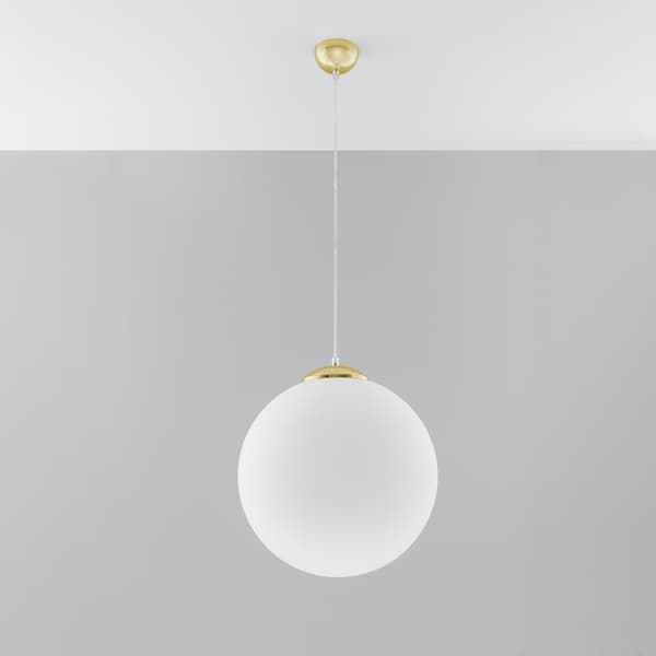 HÄNGLAMPA CALIX 1 E27 VIT LUMILO 07.227.17