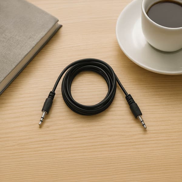 AUX Mini Jack 3,5 mm lydkabel til bilstereoradio 1,5 m