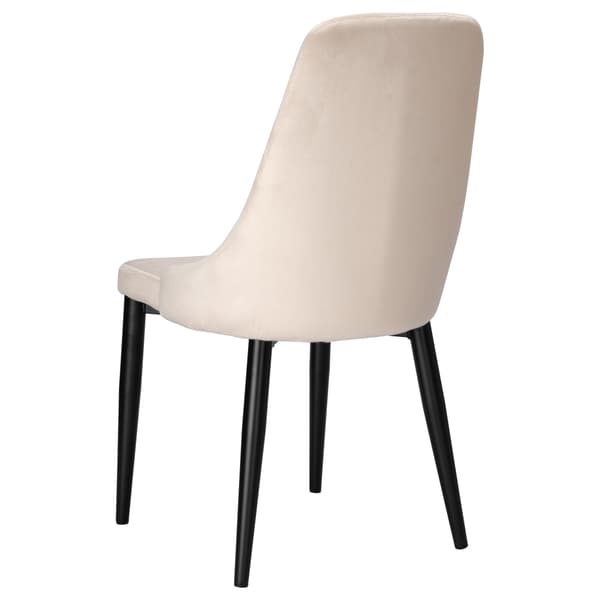 LORIENT VELVET beige sammetsfåtölj