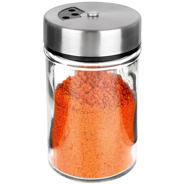 Glas krydderibeholder med si 100 ml