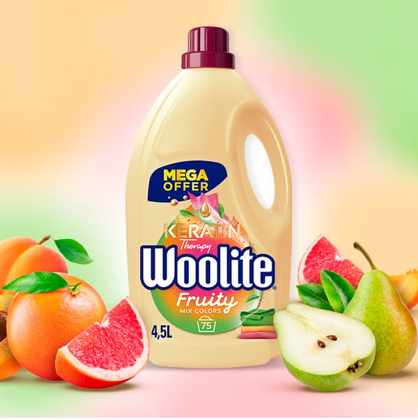017645 Woolite Flytande Fruktig 4,5L