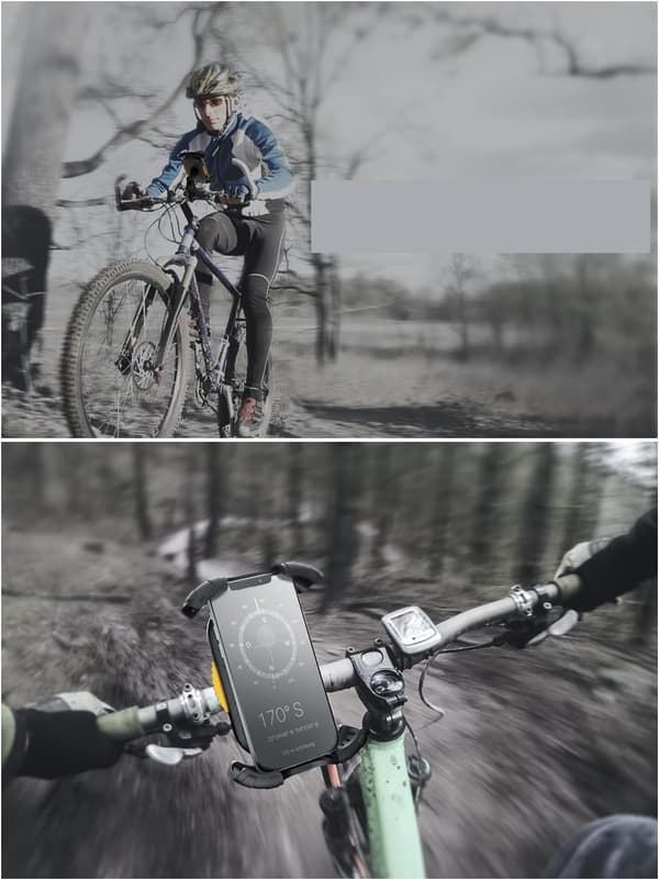 360° MOTORCYKELMOBINHOLDER 12-18 cm
