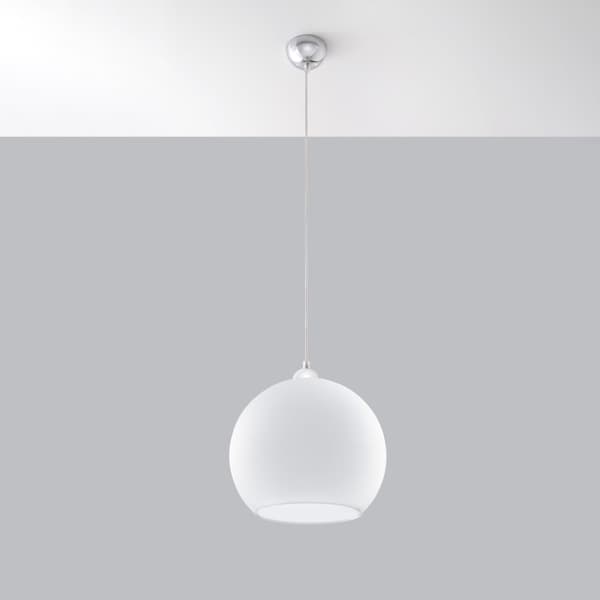 DREMO 1 HÄNGLAMPA E27 VIT LUMILO 02.225.56