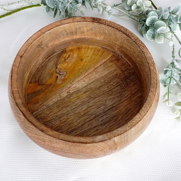 Mango træskål 18,5 cm, 900 ml