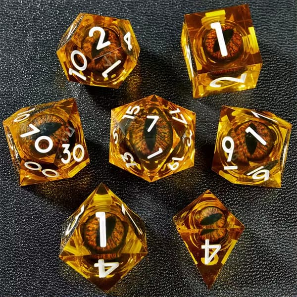 Druid's Mushroom RPG terning flydende D20 3,3 cm