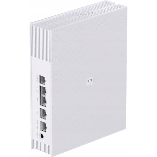 ZTE T5400 IDU-router, Wi-Fi 6, dubbelband, vit