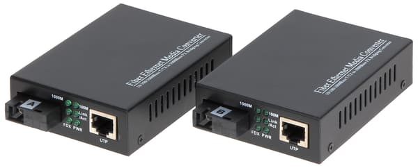 ENKELMODSMEDIAKONVERTER OMG1-SM TXRX-SET