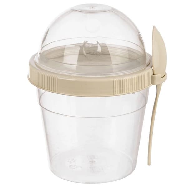 Yoghurtkopp med sked lunchlåda 400 ml 2 st