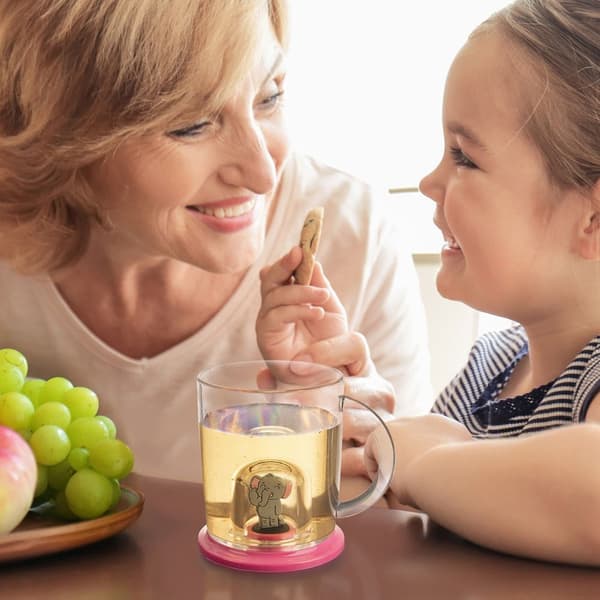 Mugg med elefantfigur för barn 240 ml