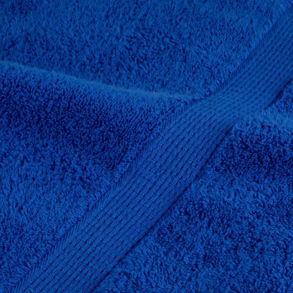 vidaXL Premiumhanddukar SOLUND, 4-pack, Blå, 50x100 cm