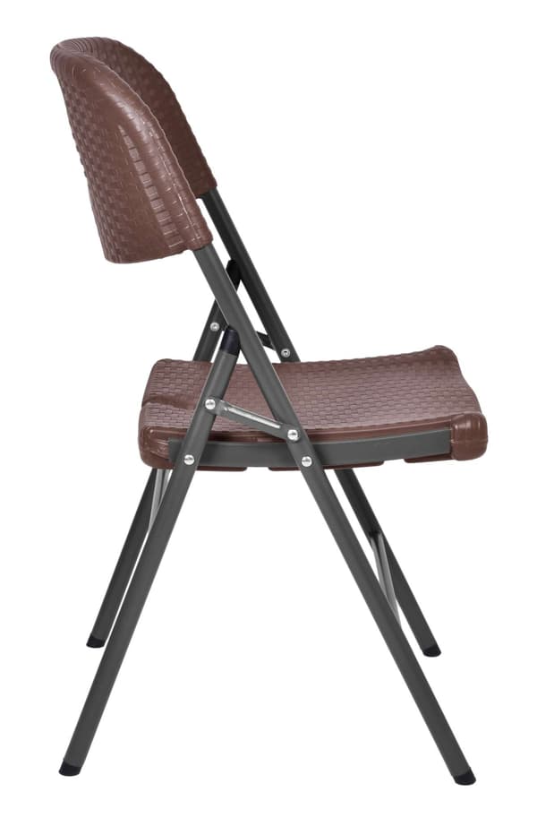 RATTAN cateringstol brun