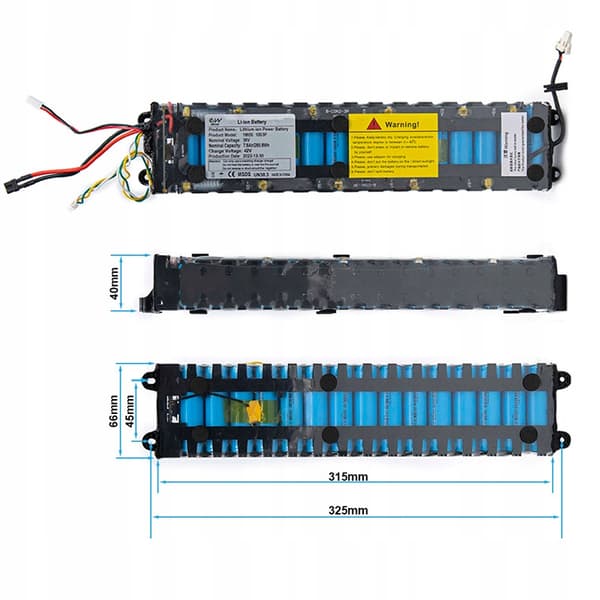 36V 7,8Ah batteri til Xiaomi M365 / Mi 1S / Essential / Mi 3