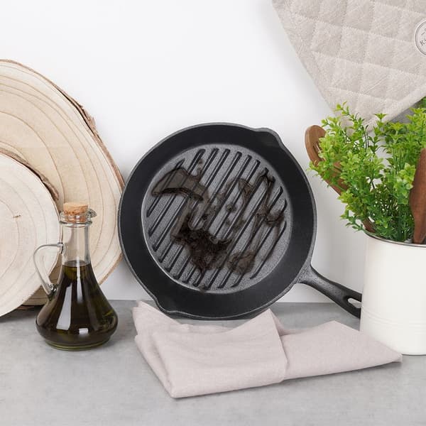 Støbejernsgrillpande LITINA 24 cm
