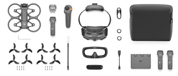DJI Avata 2 Fly More Combo Drönare (Tre Batterier)