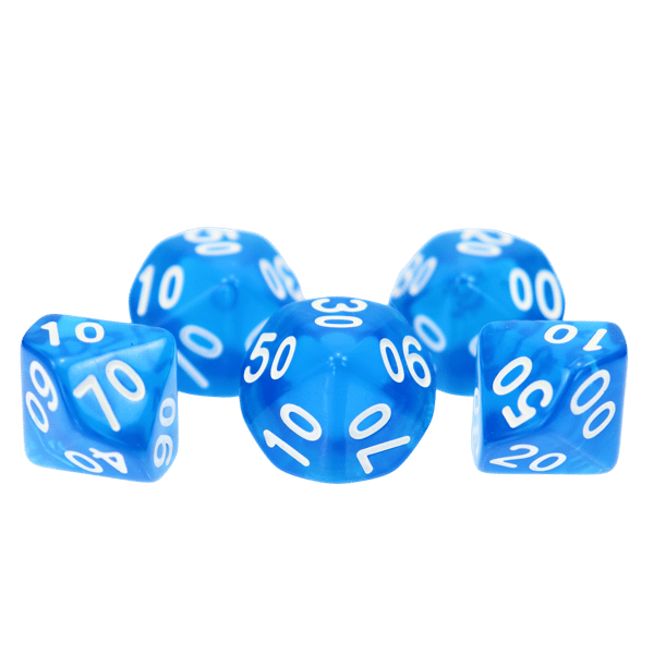 Firestarter RPG -noppasarja, 7 metallinoppaa